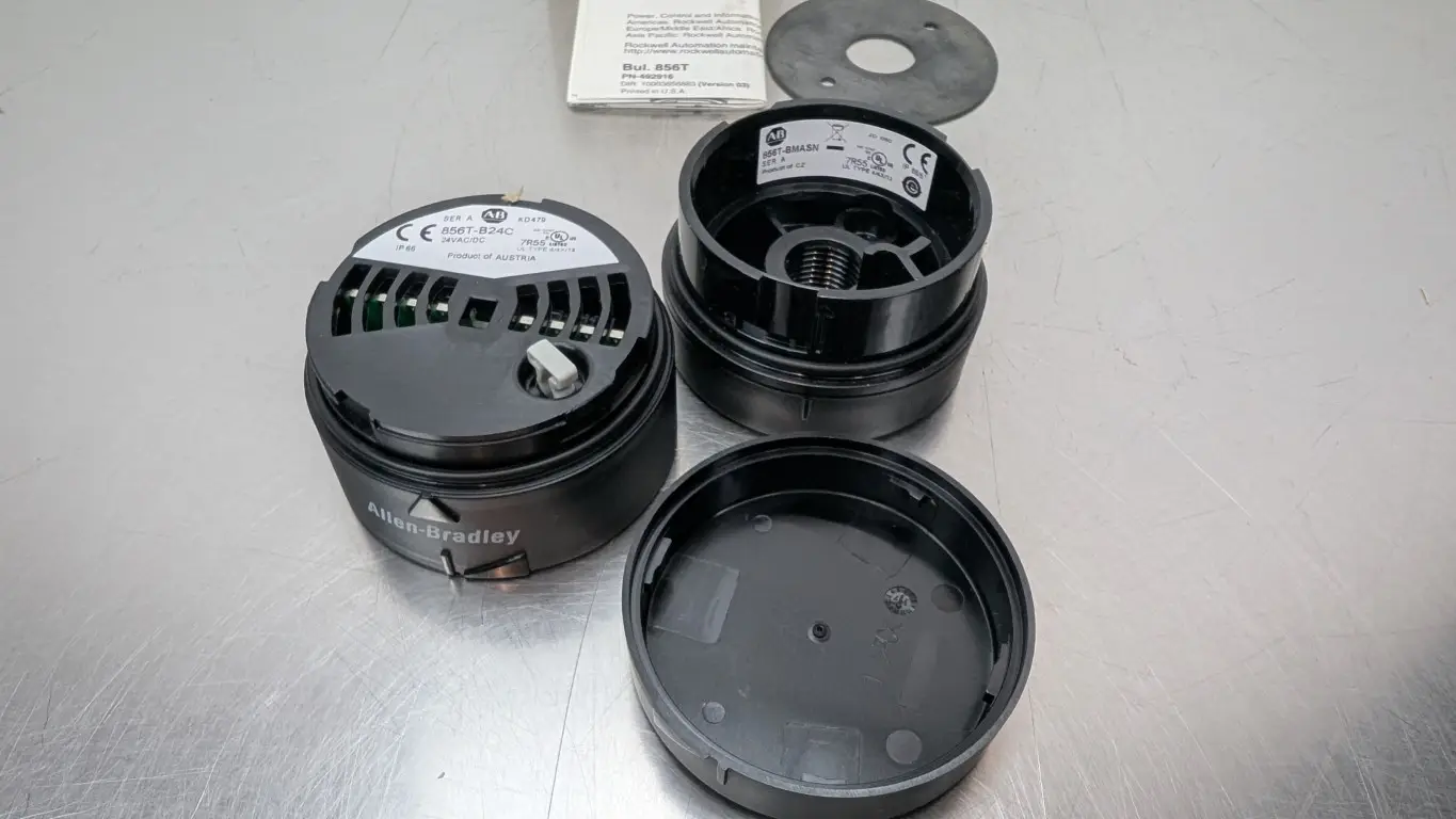 Allen-Bradley 856T-B24SNC Base Surface Mount with Cap Stack Light Ser A 24V AC/DC 1/2" NPT - Image 3