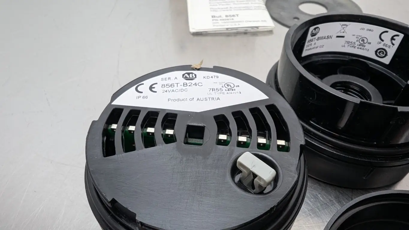 Allen-Bradley 856T-B24SNC Base Surface Mount with Cap Stack Light Ser A 24V AC/DC 1/2" NPT - Image 4