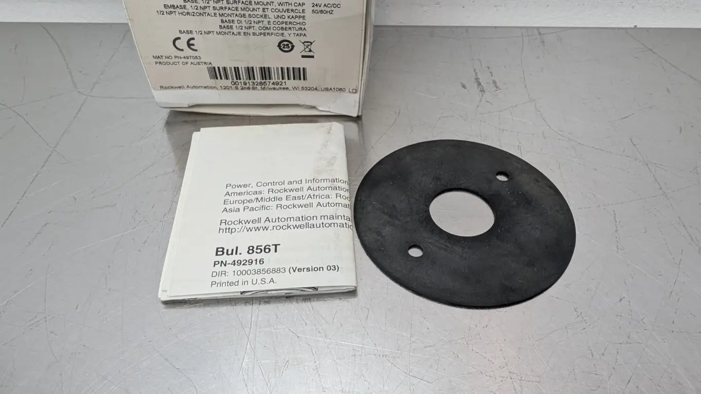 Allen-Bradley 856T-B24SNC Base Surface Mount with Cap Stack Light Ser A 24V AC/DC 1/2" NPT - Image 6