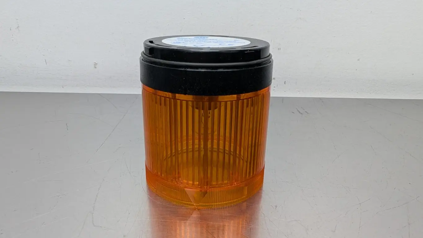 Allen-Bradley 855T-B24FN5 Flashing Incandescent Stack Light Ser C 24V AC/DC 7W Amber