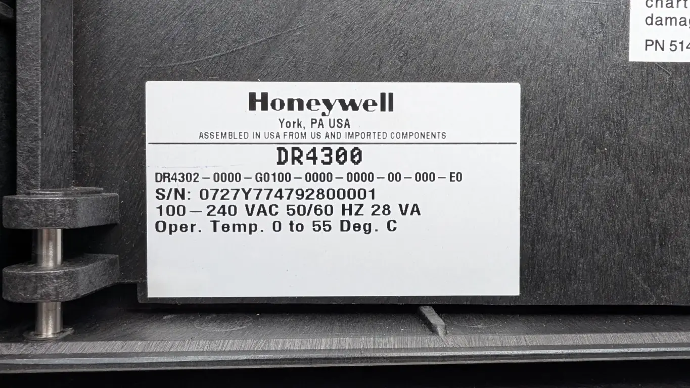 Honeywell DR4302-0000-G0100-0000-0000-00-000-00