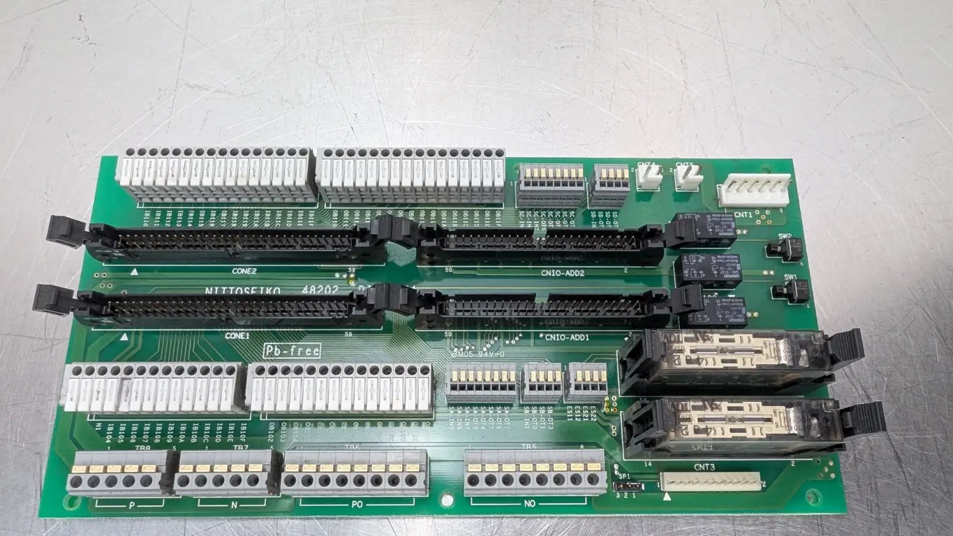 Nitto Seiko PI-50-01 Control Circuit Board 48202 Nitoman RC5500 Pb-free - Image 2