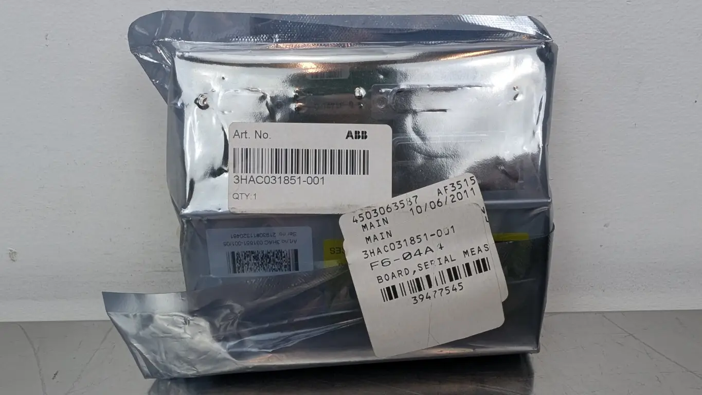 ABB 3HAC031851-001 Serial Measurement Board Factory Sealed