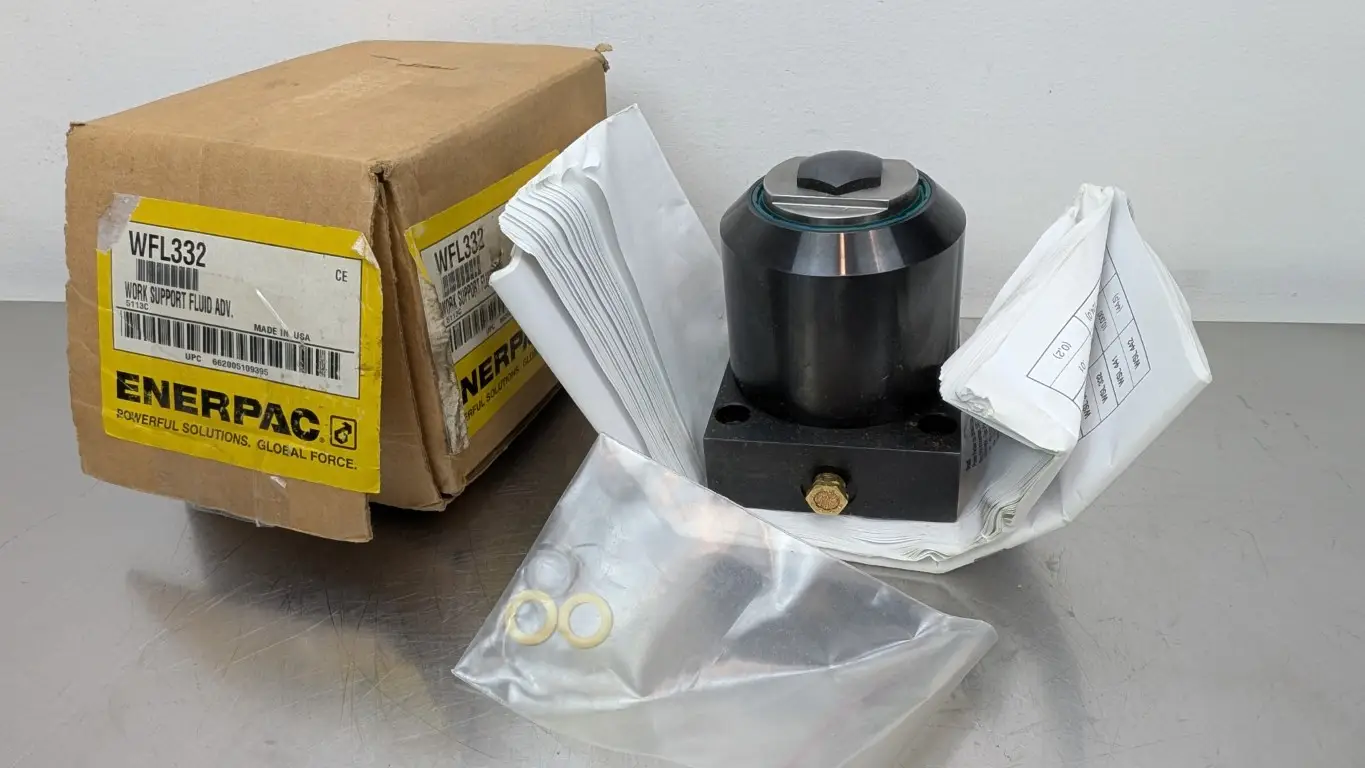 Enerpac WFL332 Work Support Lower Flange Hydraulic Advance 13.5mm 33.4kN 5000 PSI