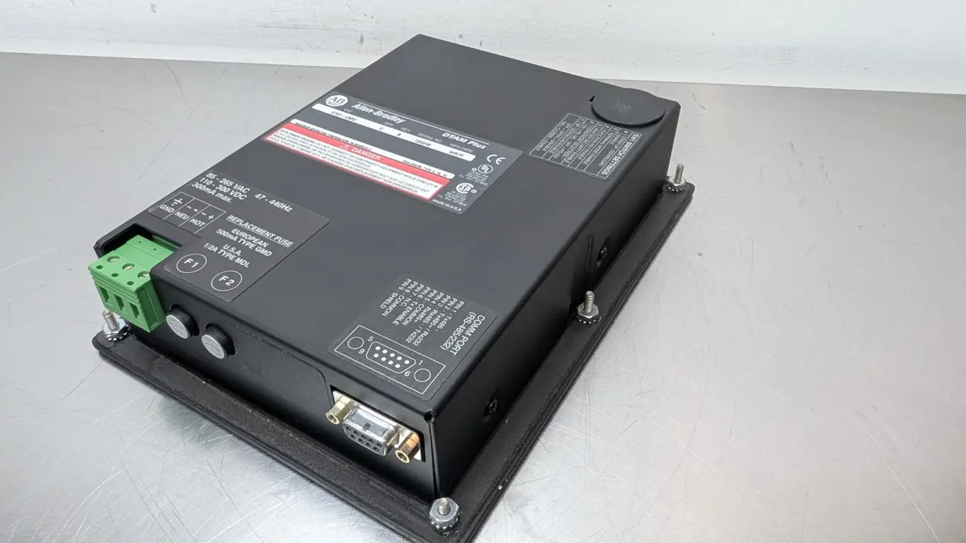 Allen-Bradley 2707-L8P2 Operator Interface DTAM Plus Ser C Rev B 85-265VAC/110-300VDC 300mA Powers up - Image 5