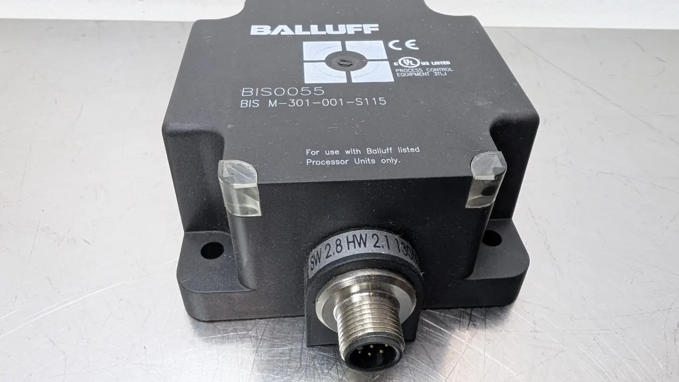 Balluff BIS0055 RFID Read/Write Head BIS M-301-001-S115 Male 8-Pin - Image 4