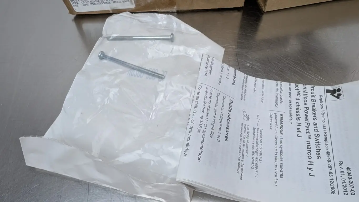 Square D HGL36020 Circuit Breaker 600VAC 20A 3P - Image 5