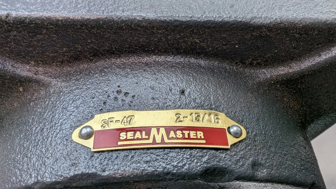 Sealmaster SF-47 4-Bolt Flange Mount Bearing 2-15/16" ID - Image 3