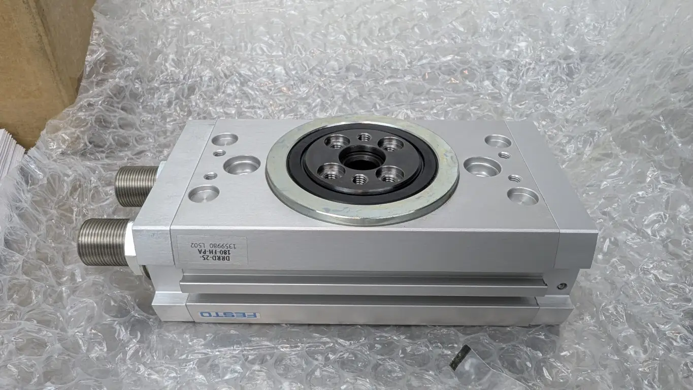 Festo DRRD-25-180-FH-PA Rotary Actuator Semi-Rotary Drive 1359980 Ser L502 - Image 2