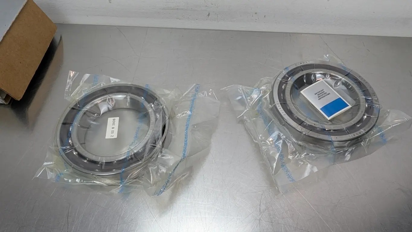 Barden 2114HDL Angular Contact Bearing Precision Set 70mm ID 110mm OD 20mm Wide - Image 2