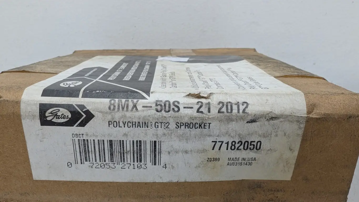 Gates 8MX-50S-21 2012 Poly Chain Sprocket GT or GT 2 Belts - Image 5