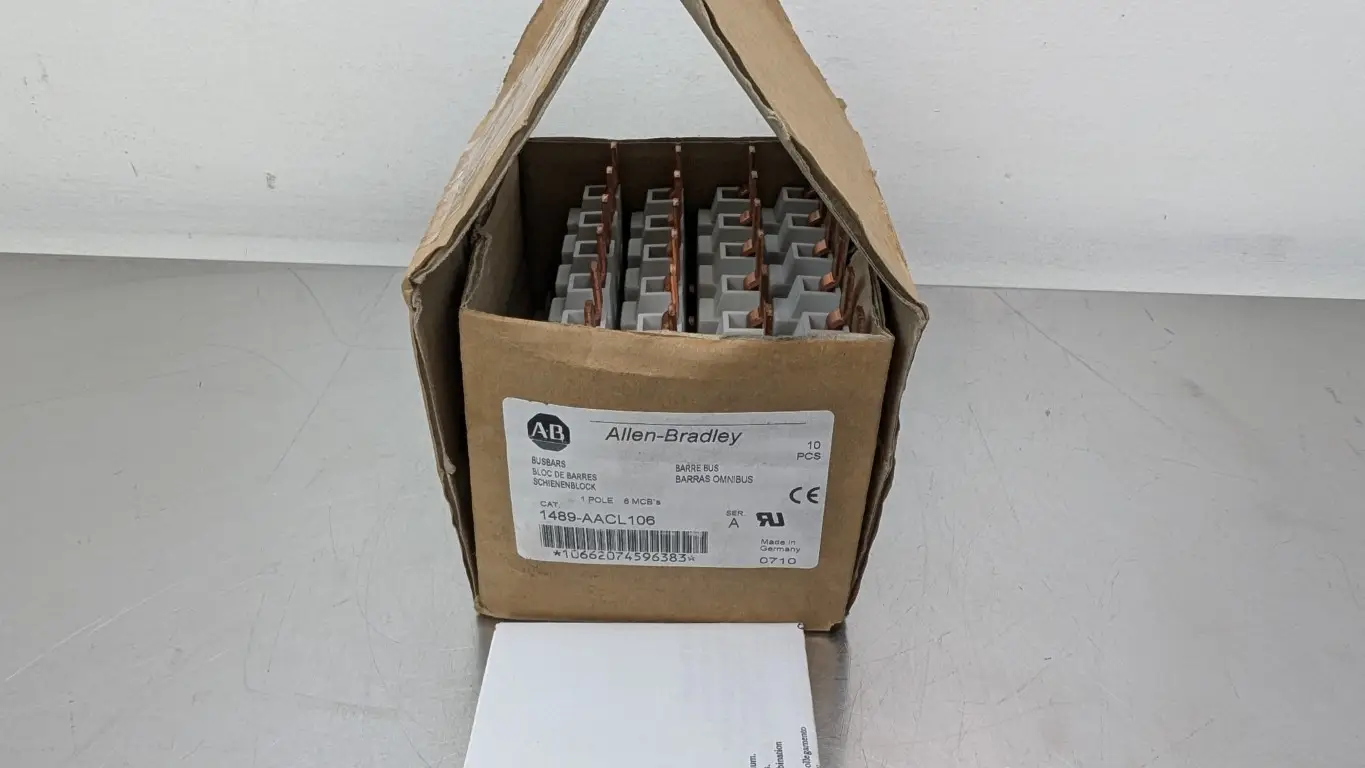 9 Pack Allen-Bradley 1489-AACL106 Busbar Ser A 1489-A Circuit Breaker