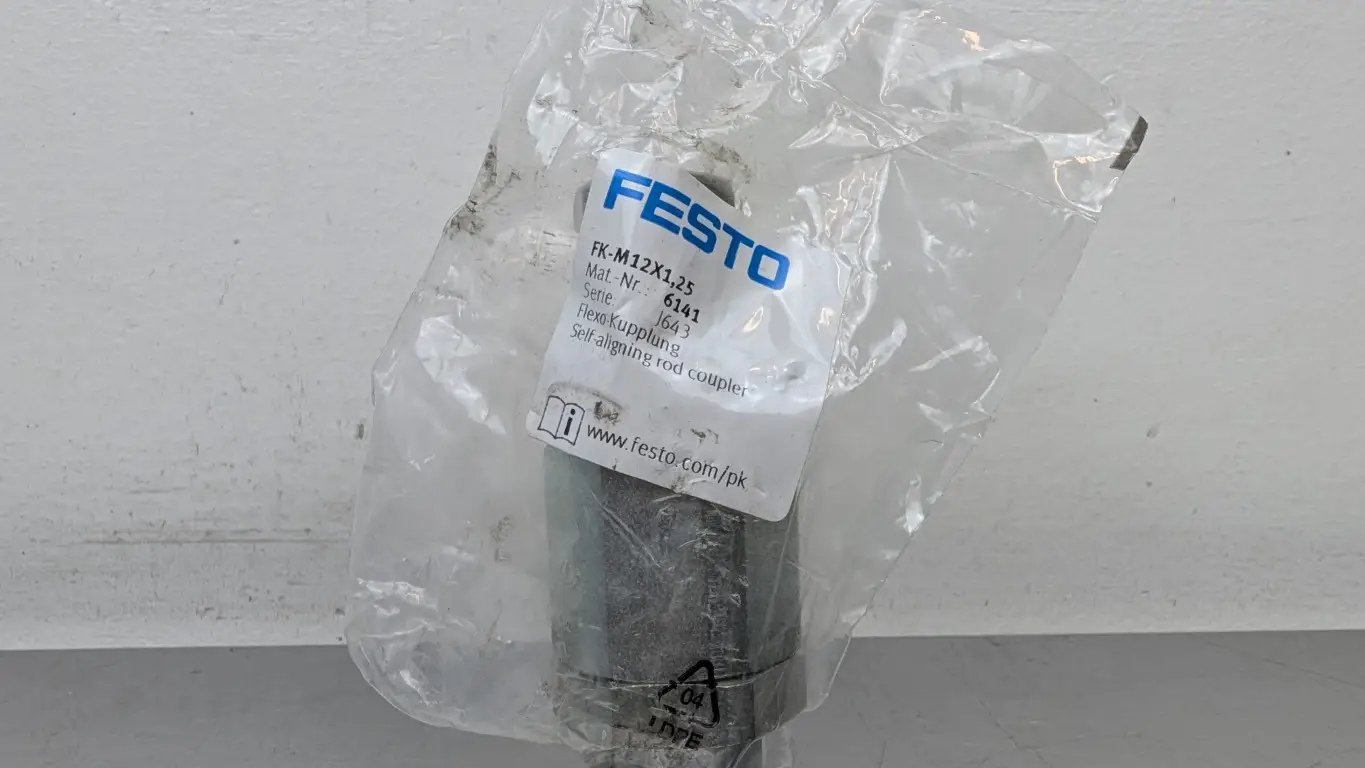 Festo FK-M12X1,25 Self-Aligning Rod Coupler 6141 M12 x 1.25″