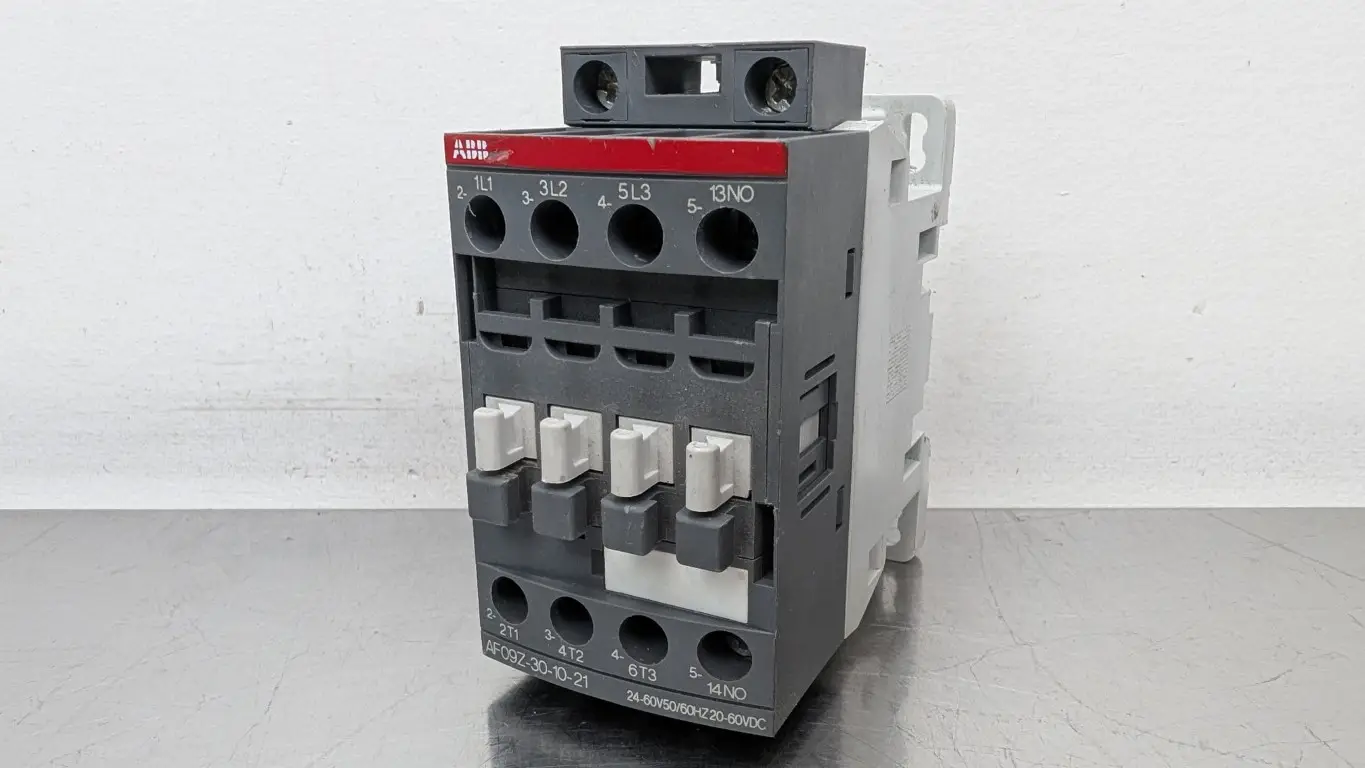 ABB AF09Z-30-10-21 Contactor 1NO 24VDC Coil 600VAC 25A