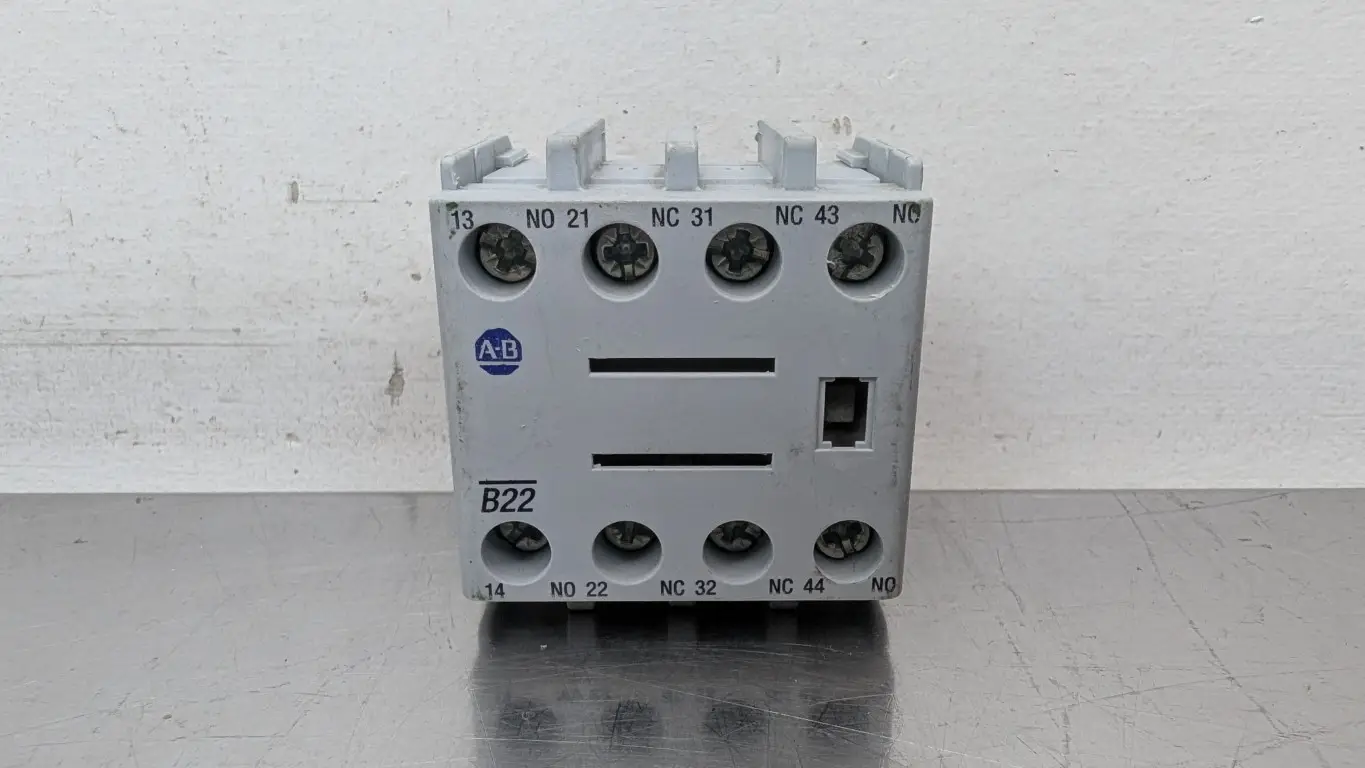 Allen-Bradley 100-F Contact Block Ser B 2NO 2NC 600VAC 10A