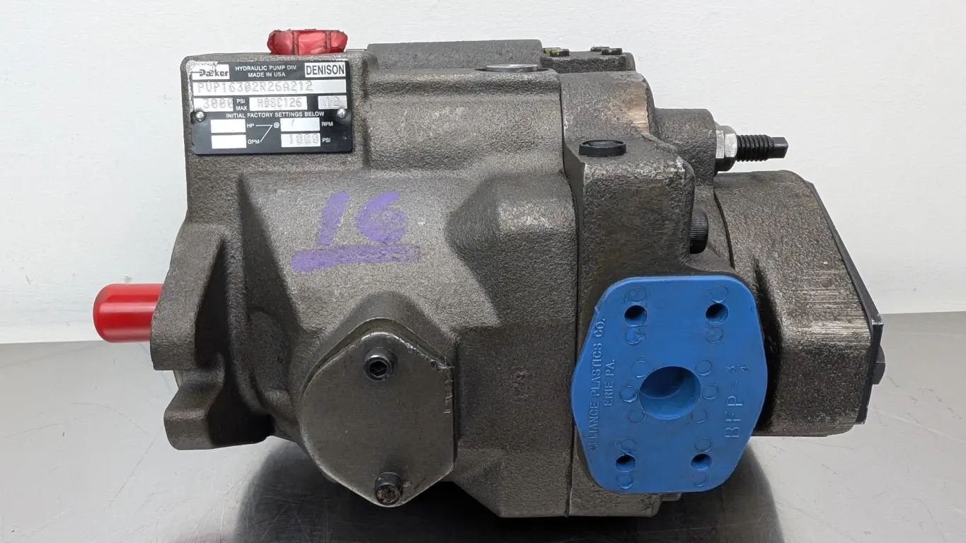 Parker PVP16302R6A212 Hydraulic Piston Pump Denison 3000 Max PSI