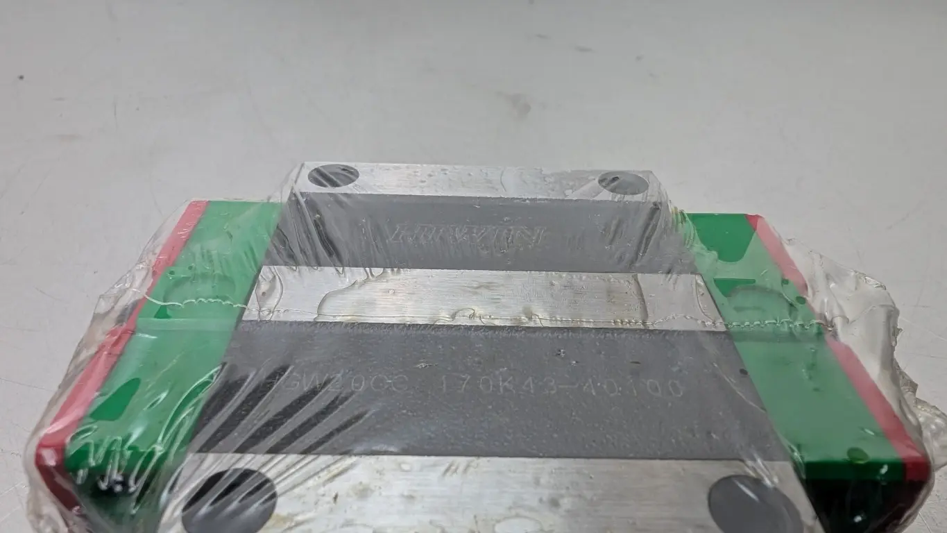 HIWIN HGW20CCZ0C Linear Guide Block Bearing 5-001113 63mm Wide 77.5mm Long 30mm Tall - Image 4