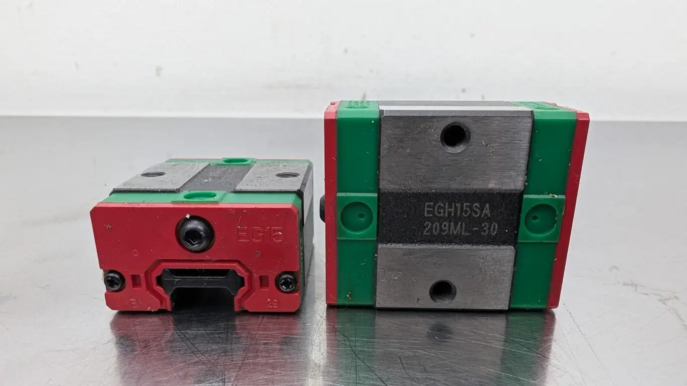 2 Pack HIWIN EGH15SA Linear Guide Block Bearing