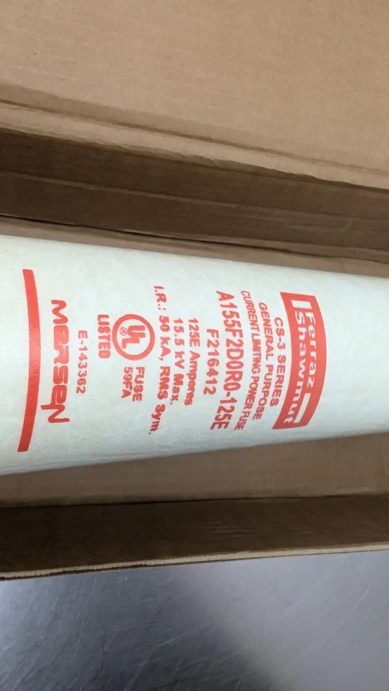 Mersen A155F2D0R0-125E Fuse AMP-TRAP 125A CS-3 - Image 3