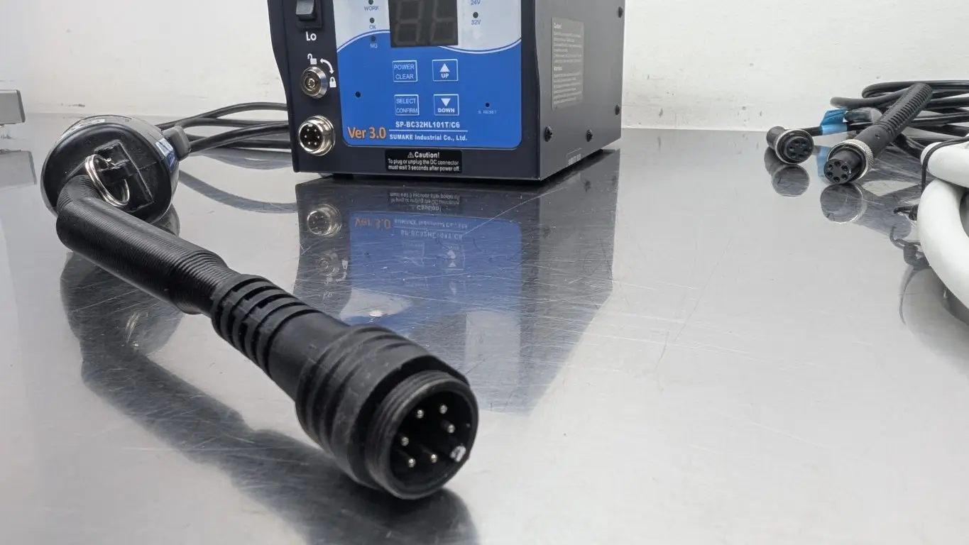 Sumake SP-BC32HL101T/C Electric Torque Screwdriver and Power Supply EA-BN210L/C6 32VDC/100-240VAC 1.2A 1-10 KGf/cm 0.1-0.98 Nm 1000 RPM - Image 5